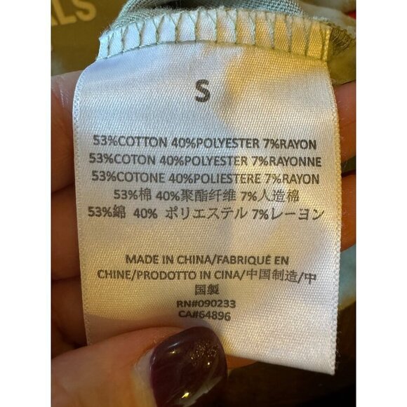 Fear Of God Essentials Shirt Women Small Seafoam Green‎ Crew Neck Tee Streetwear - Picture 9 of 10